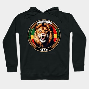 Juneteenth African American Celebrating Freedom Day 1865 Hoodie